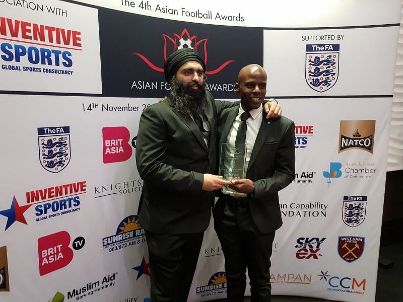 Harpreet Singh at the